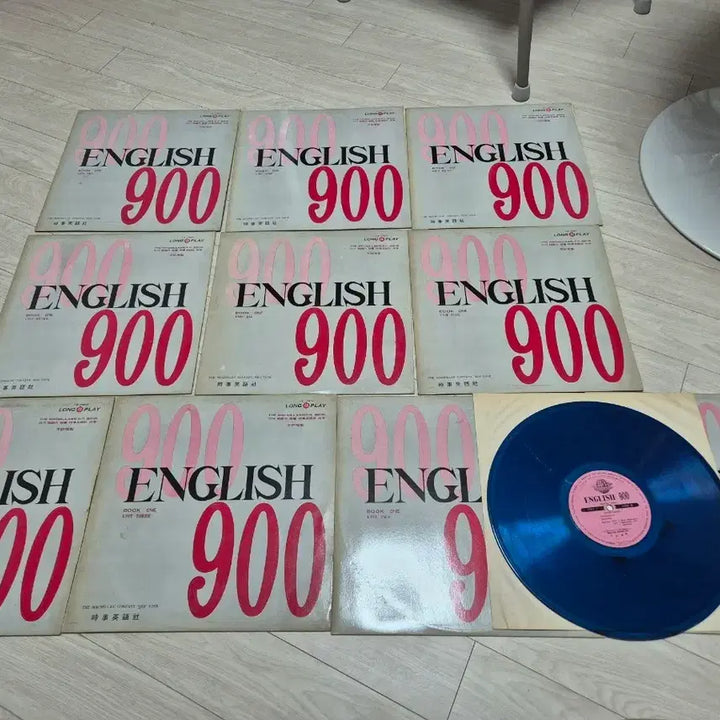 [BUNJANG] Sisa English English 900 LP Set (20 Records) / 시사영어사 English 900 LP 20장셋트