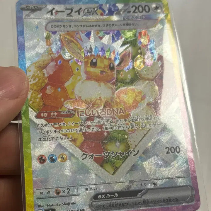 [BUNJANG] Pokemon Card Terastal Eevee SAR Japanese / 포켓몬카드 테라스탈이브이 sar 일판