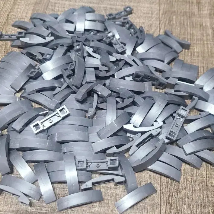[BUNJANG] LEGO 93273 Curved Parts Silver 197 Pieces / 레고 93273 은색 커브 부품 197개