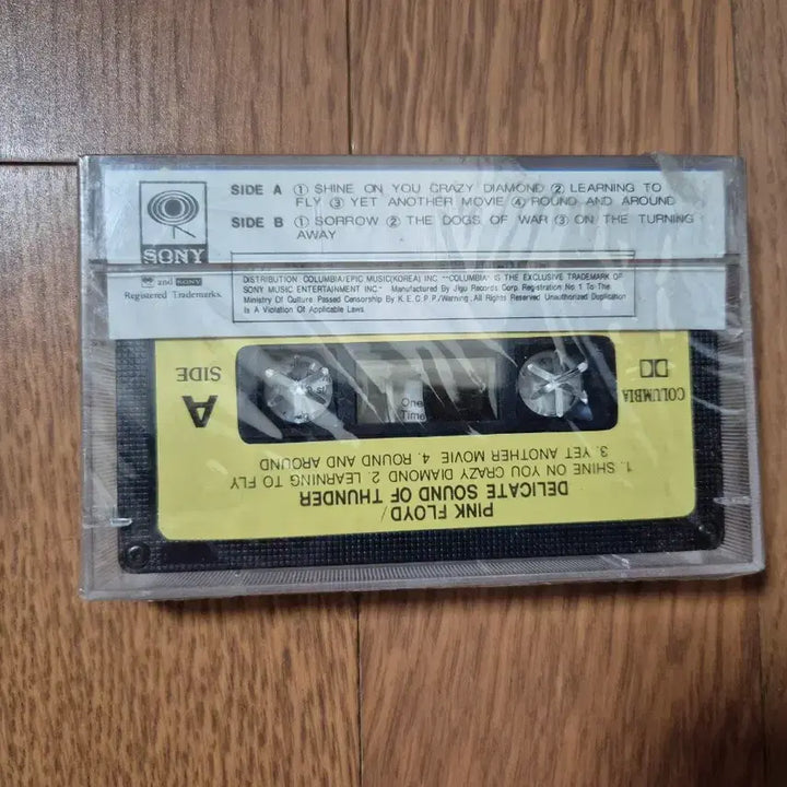 [BUNJANG] Pink Floyd Delicate Sound Cassette Tape (Sealed) / (미개봉 카세트)핑크 플로이드 Delicate Sound 카세트 테이프