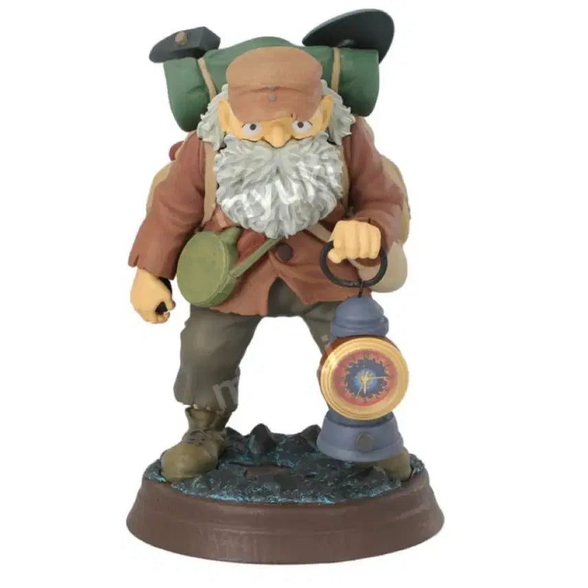 [BUNJANG] Studio Ghibli Castle in the Sky Grandma Clock Figure / 지브리 스튜디오 천공의 성 라퓨타 보무 할아버지 탁상 시계 피규어 폼