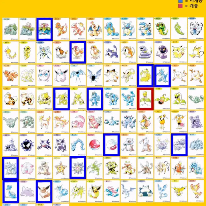 [BUNJANG] Pokemon Bread Stickers (Tti-busseul) Trading / 아트워크 30주년 포켓몬 띠부씰 교환
