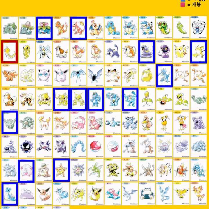 [BUNJANG] Pokemon Bread Stickers (Tti-busseul) Trading / 아트워크 30주년 포켓몬 띠부씰 교환