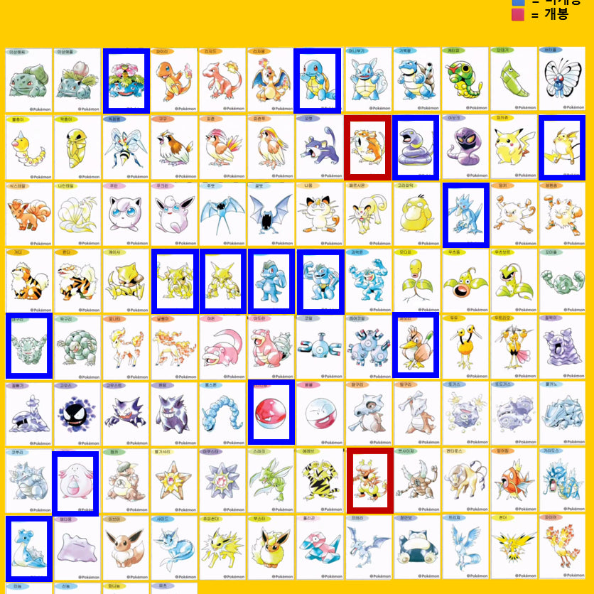 [BUNJANG] Pokemon Ditti Seal Trading List / 아트워크 30주년 포켓몬 띠부씰 교환