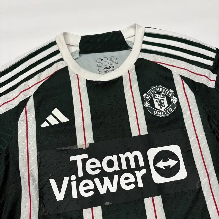 [BUNJANG] Adidas Manchester United 23/24 Away Champions League Kit Jersey (Non-Marking) / 아디다스 23 24 맨유 맨체스터 어웨이 챔스킷 유니폼 져지 저지 논마킹