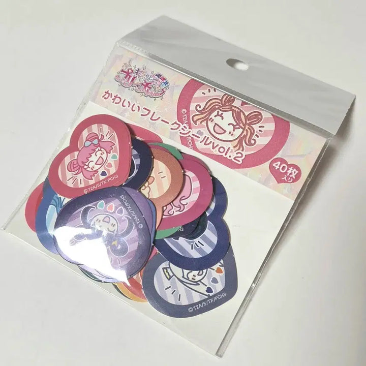 [BUNJANG] Prichan Kanamori Maria Kawaii Sticker Flakes (Sealed) / 프리채널 카나모리 마리아 굿즈 귀요미씰 카와이이 플레이크 스티커