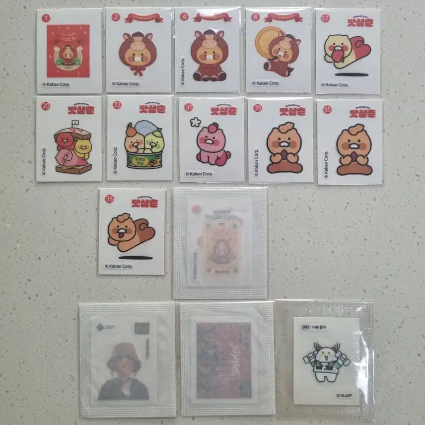 [BUNJANG] MatSamChun Sticket Bundle Set / 맛삼춘 띠부씰 일괄 판매