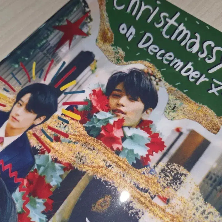 [BUNJANG] The Boyz Juyeon Cristmassy L Holder + Poster Set / tbz 더보이즈 주연 크리스마씨 cristmassy 엘홀더+포스터