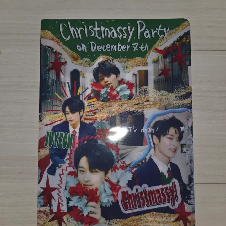 [BUNJANG] The Boyz Juyeon Cristmassy L Holder + Poster Set / tbz 더보이즈 주연 크리스마씨 cristmassy 엘홀더+포스터