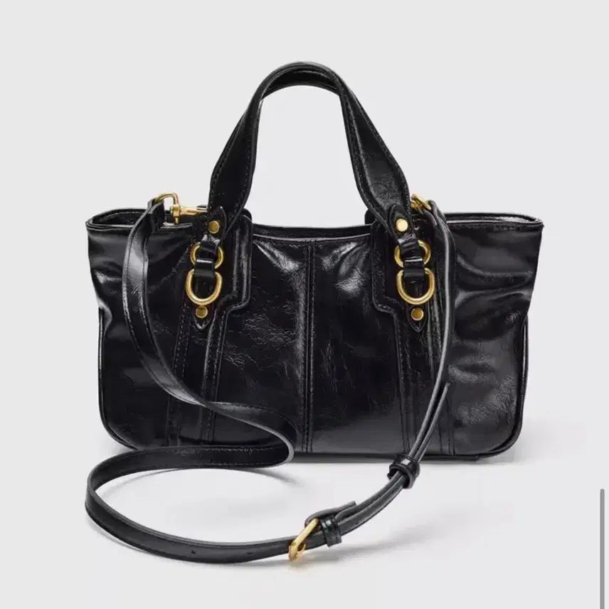 [BUNJANG] ZARA Metallic Detail Crossbody Bag / ZARA 메탈릭 디테일 백(새상품)
