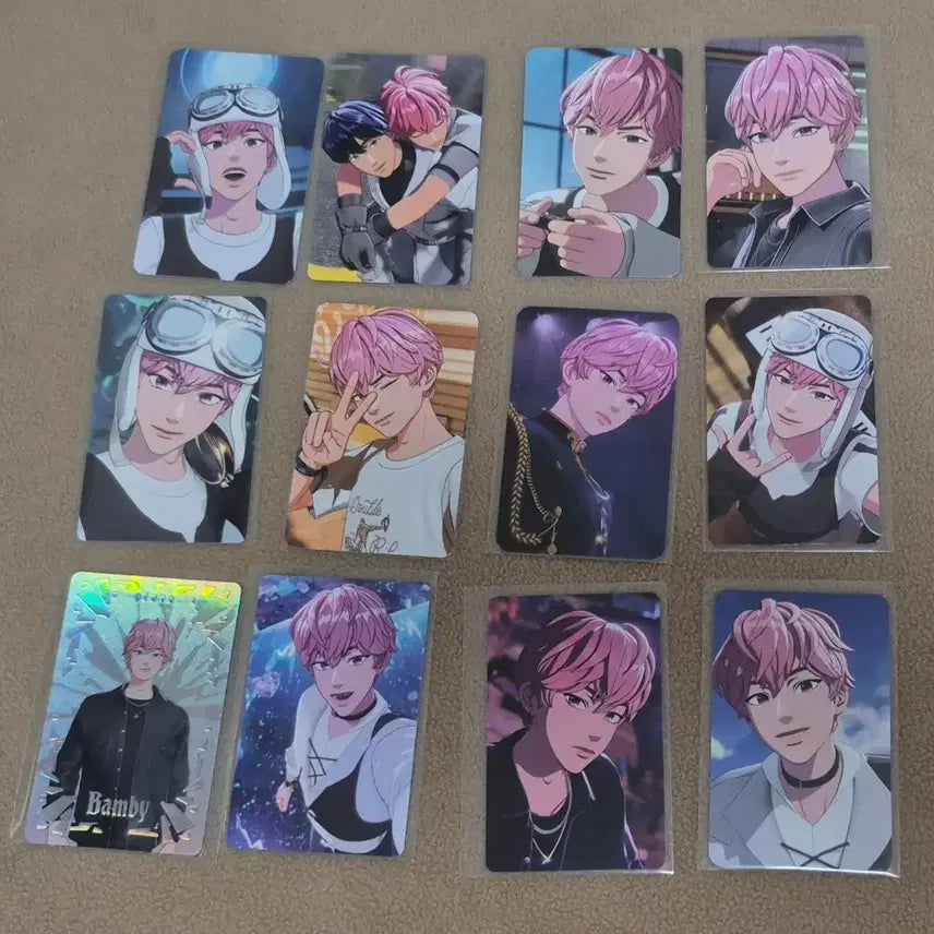 [BUNJANG] PlaYve Bambi Bundle Set 12 Photocards / 12장 일괄) 플레이브 밤비 미공포 빼빼로 웨이포럽 푸티비 포카