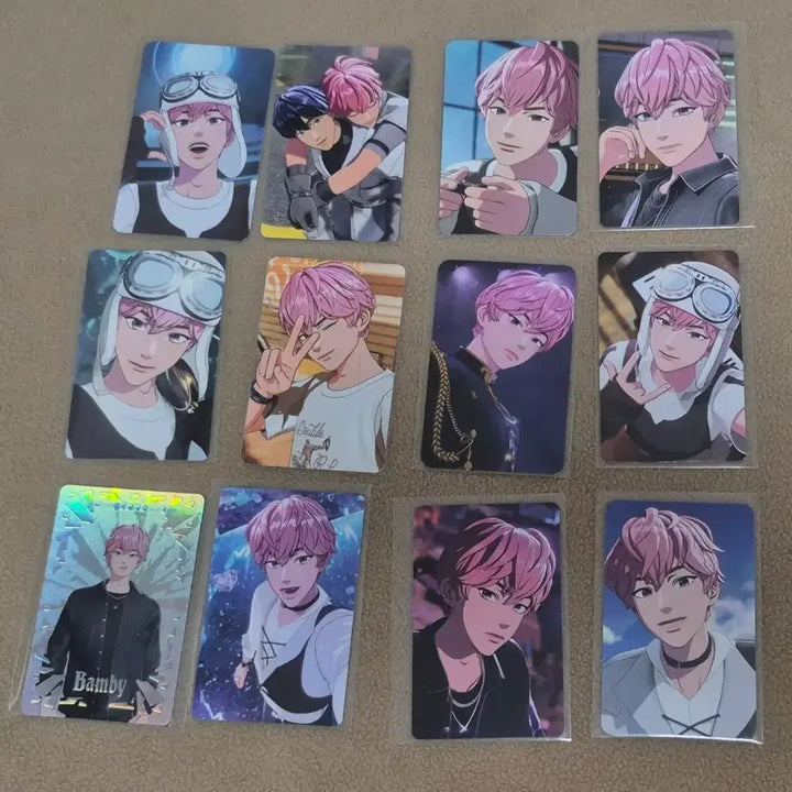 [BUNJANG] PlaYve Bambi Bundle Set 12 Photocards / 12장 일괄) 플레이브 밤비 미공포 빼빼로 웨이포럽 푸티비 포카