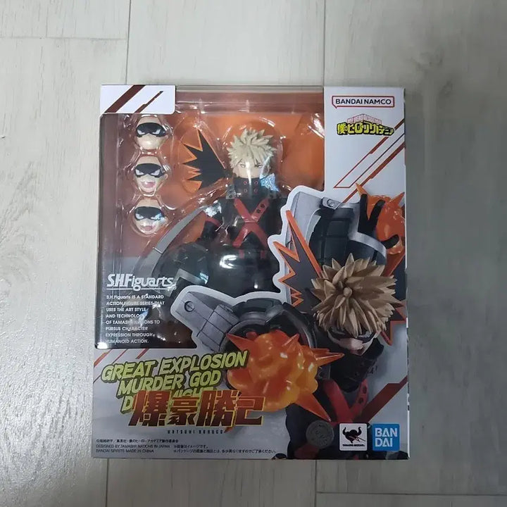[BUNJANG] My Hero Academia Katsuki Bakugo SHF Figure / 나히아 shf 바쿠고 피규어