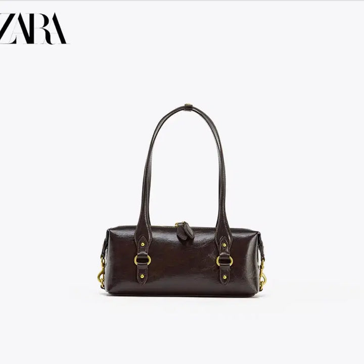 [BUNJANG] ZARA Metallic Detail Shoulder Bag / ZARA 메탈릭 디테일 숄더백(새상품)