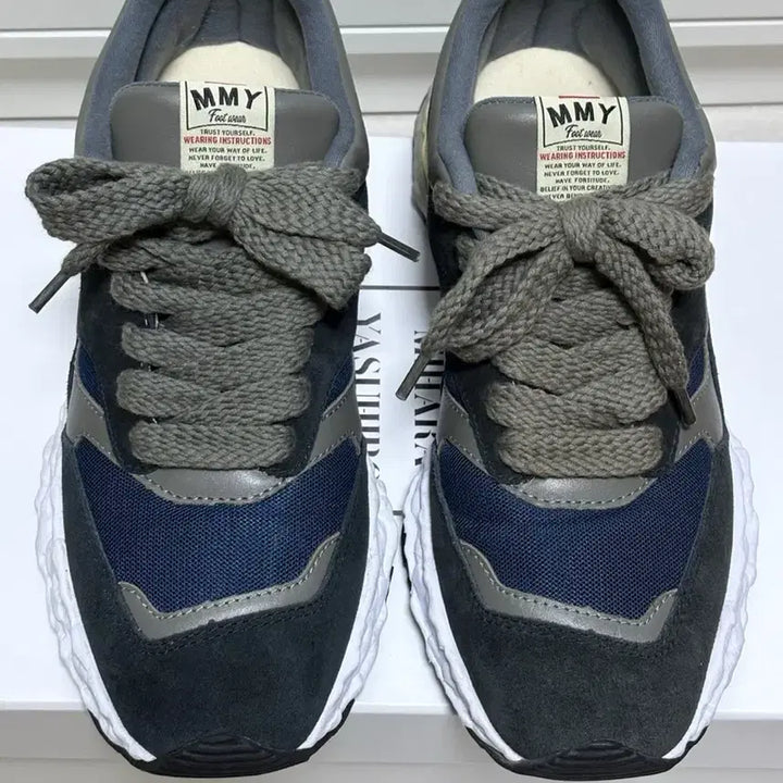 [BUNJANG] Maison Mihara Yasuhiro George Mix Material Low Top Sneakers EU44 / 미하라 야스히로 조지 스니커즈 EU44사이즈 판매