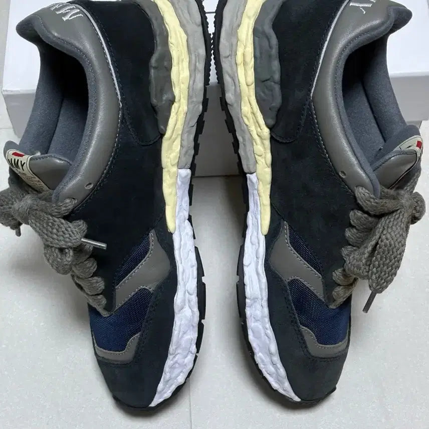 [BUNJANG] Maison Mihara Yasuhiro George Mix Material Low Top Sneakers EU44 / 미하라 야스히로 조지 스니커즈 EU44사이즈 판매
