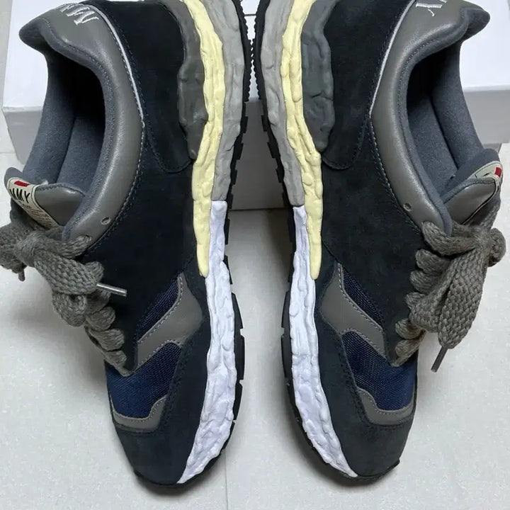 [BUNJANG] Maison Mihara Yasuhiro George Mix Material Low Top Sneakers EU44 / 미하라 야스히로 조지 스니커즈 EU44사이즈 판매