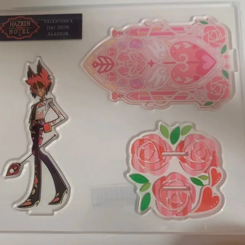 [BUNJANG] Alastor Valentine Limited Acrylic Stand / 미개봉) 해즈빈 호텔 알래스터 발렌타인 한정 아크릴 스탠드 양도