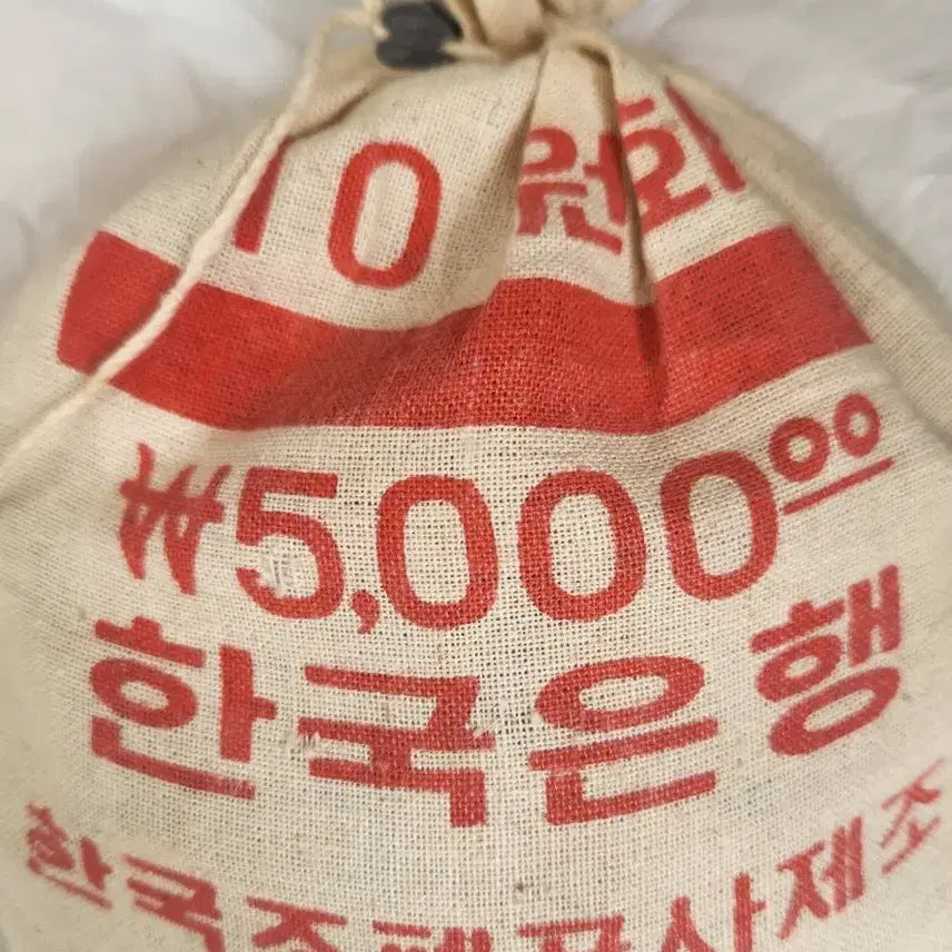 [BUNJANG] Bank of Korea 1983 Unsealed 10 Won Bundle (500 Pieces) / 한국은행, 미개봉 1983년 한국은행 십원, 500개 5천원 권종 마대