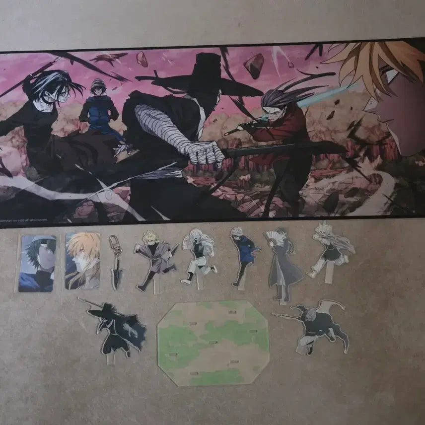[BUNJANG] Bundle Set - The Knight of Flames Webtoon Goods / 일괄)잔불의기사 웹툰 굿즈