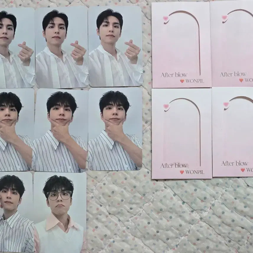 [BUNJANG] DAY6 Wonpil Bundle Set Photocard / 애프터블로우 원필 포카8장 일괄