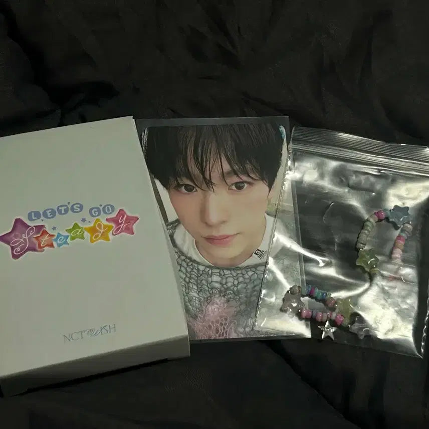 [BUNJANG] NCT WISH YuuShi Steady Beaded Bracelet Photocard / 엔시티위시 스테디 비즈 팔찌 포카 유우시