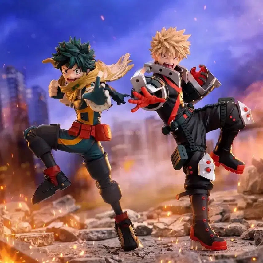[BUNJANG] My Hero Academia F:NEX Bakugo &amp; Midoriya Figure Set / 나하아 히로아카 나의히어로아카데미아 후류 피규어 세트