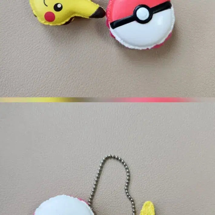 [BUNJANG] Pokemon Pikachu Figure Re-Ment Sweet Sweets Time Macaron Keychain / 포켓몬 피카츄 피규어 리멘트 스위트 스위츠 타임 마카롱 키링