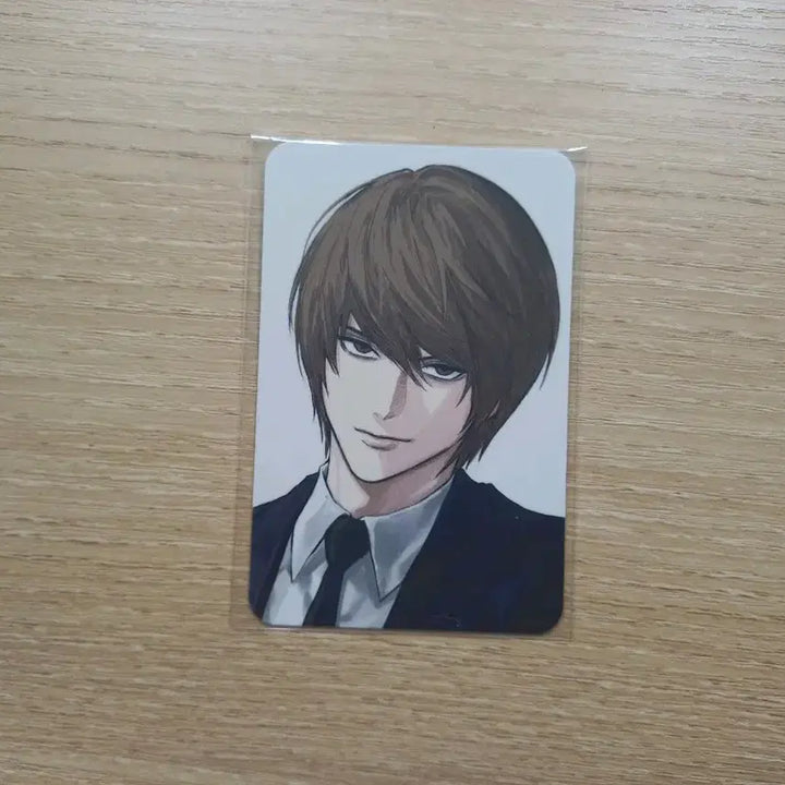 [BUNJANG] Death Note Light Official Photocard / 데스노트 라이토 통판 비공굿 포카