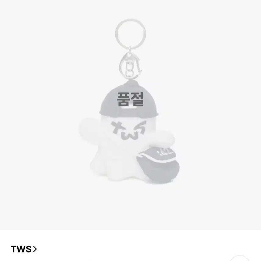 [BUNJANG] TWS Tolsy 1st Anniversary Plush Keyring / TWS 투어스 투령이 1주년 팝업 키링