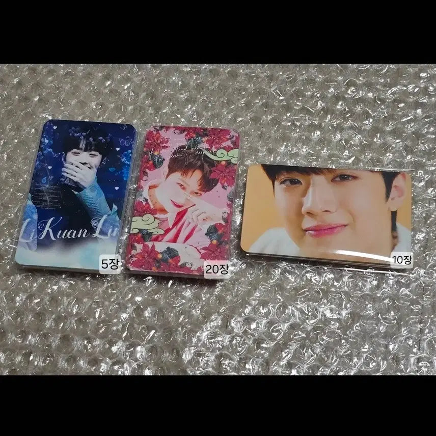 [BUNJANG] Lai Kuanlin Wanne One Unofficial Photocard Set / 라이관린 비공굿 포카 세트 | 워너원