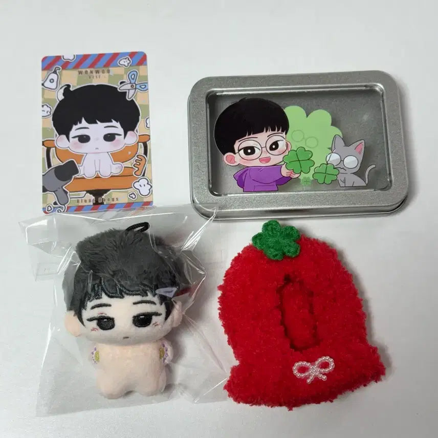 [BUNJANG] SEVENTEEN Wonwoo Doll (Mong-i Won) 5cm / 세븐틴 원우 인형 5cm (몽이원 SVT 원우 속성)