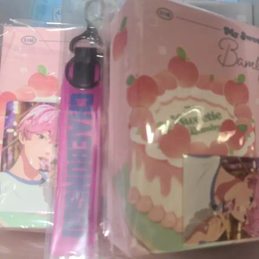 [BUNJANG] Plaive Bambi Strap + Birthday Kit Bundle Set / 플레이브 밤비 스트랩+생일키트 일괄양도