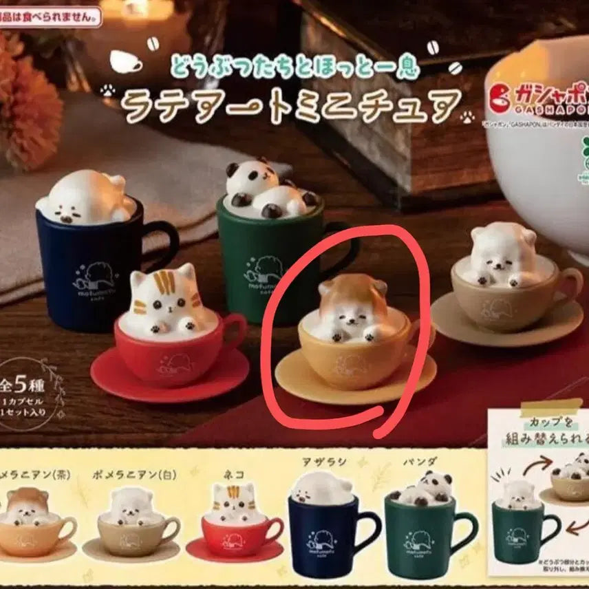 [BUNJANG] Latte Art Miniature Gacha / 라떼아트 미니어처  라테아트 가챠