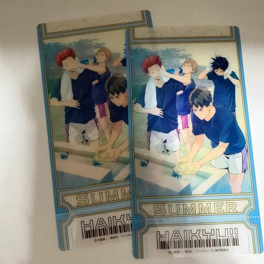 [BUNJANG] Haikyu!! Shiratorizawa Shirabu Kenjiro Clear Ticket / 하이큐 시리토리자와 시라부켄지로 클리어 티켓