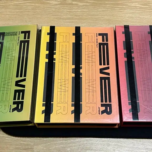 [BUNJANG] ATEEZ Fever Part.1 Album Set / 에이티즈 Fever Part.1 앨범 세트