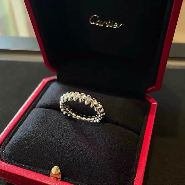 [BUNJANG] Cartier Clash de Cartier Ring White Gold Size 54 / 까르띠에 클래쉬 드 반지