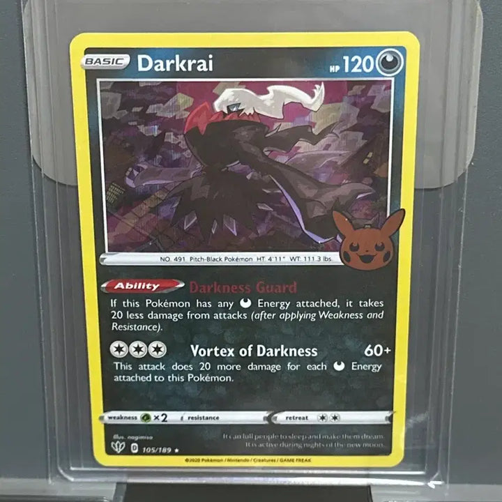 [BUNJANG] Pokemon Card Darkrai Halloween 2020 Holo Promo / [북미] 포켓몬카드 다크라이 할로윈 2020 홀로  판매
