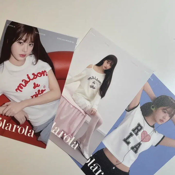 [SOLD OUT] 아이브 장원영 로라로라 rolarola  미니 포스터 일괄 판매