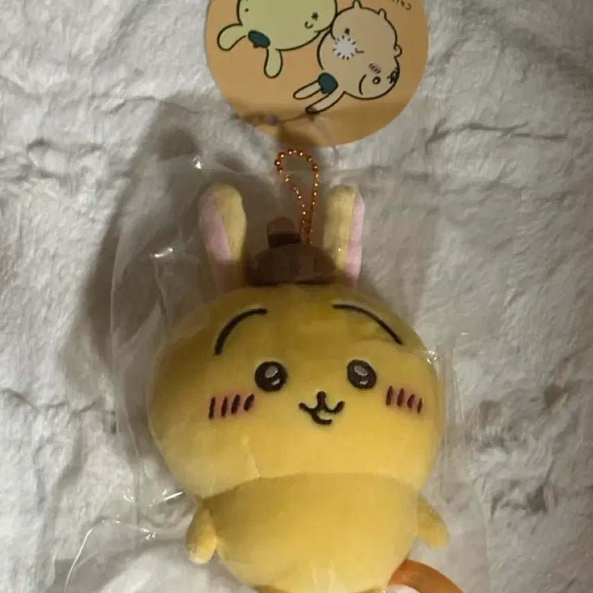 [BUNJANG] Sanrio Pompompurin Usagi Mascot Charm / 정품) 폼폼푸린 우사기 마스코트 마코 폼푸 먼작귀 치이카와 하치와레