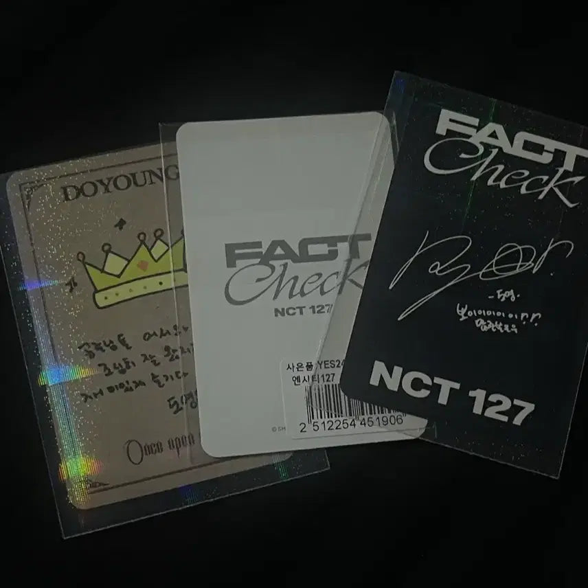 [BUNJANG] NCT Doyoung Bundle Set Photocard / 엔시티 도영 포카 3장 일괄
