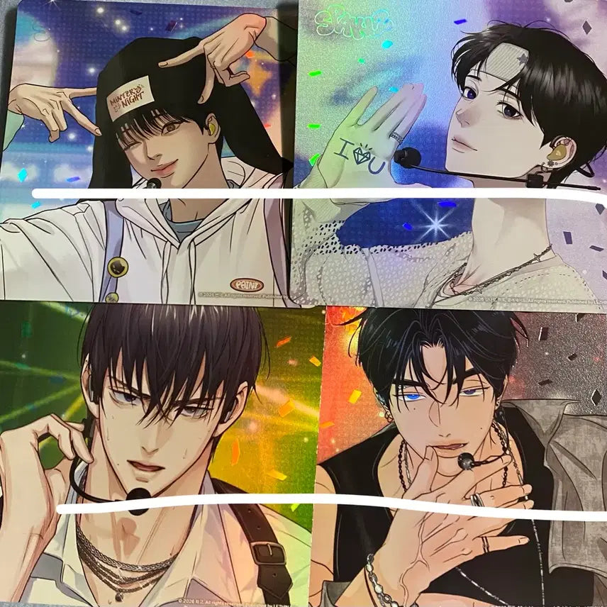 [BUNJANG] Sparkles Fancam Postcard Bundle Set / 스파클즈 직캠엽서 야화첩 사랑은환상 향의경계 다이아몬드더스트 일괄 판매