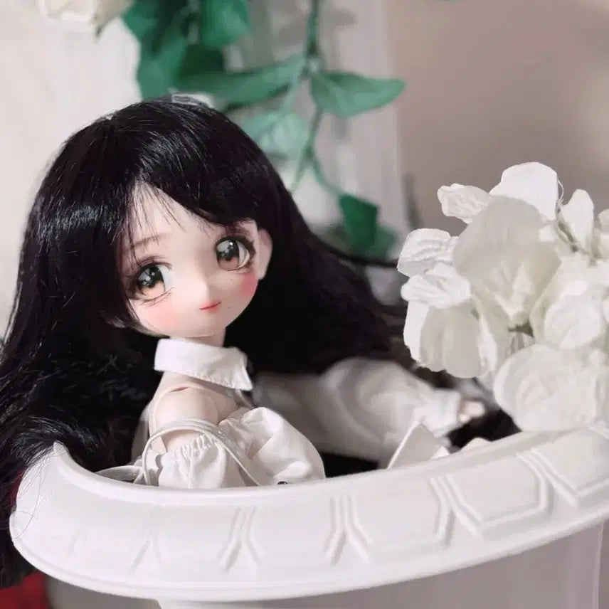 [BUNJANG] Anime BJD Doll Head Compatible with MDD/MSD (Chinese Manufacturer) / 구체관절인형 아니메 mdd/msd호환 중국제 인형