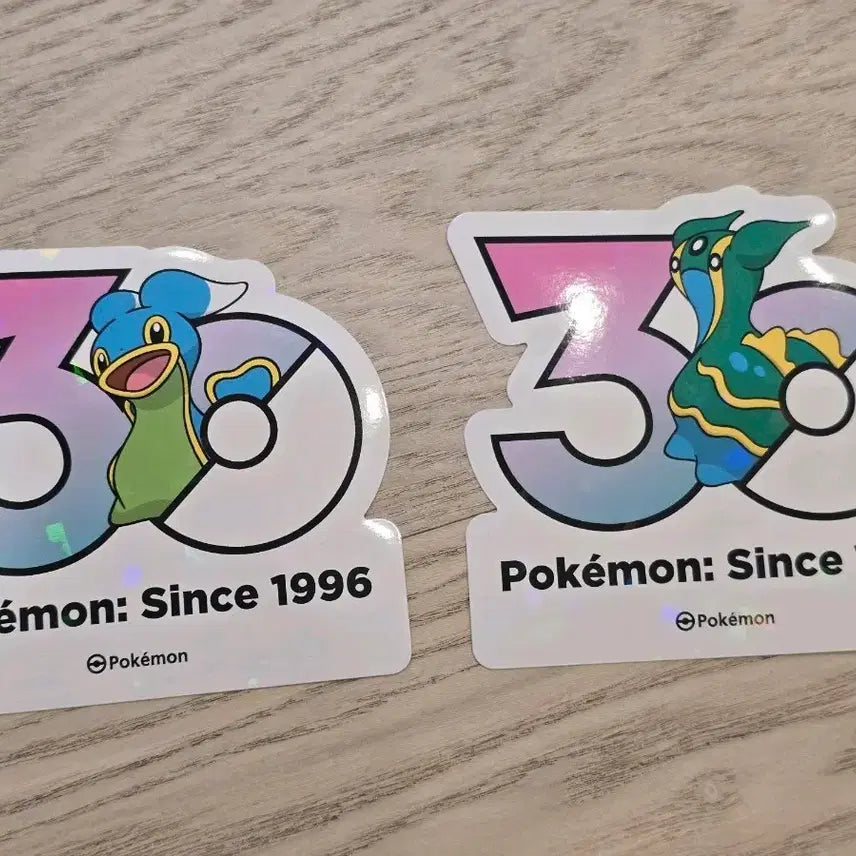[BUNJANG] Pokemon 30th Anniversary Triton Sticker Set / 포켓몬 30주년 동쪽 깝질무 트리토돈 스티커