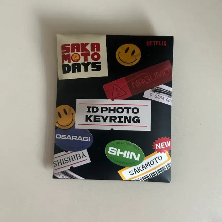 [BUNJANG] Sakamoto Days Shishiba Proof Photo Keychain / 사카모토 데이즈 증명사진 키링 시시바
