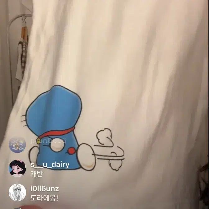 [BUNJANG] Vintage Doraemon T-Shirt / 빈티지 도라에몽 반팔티