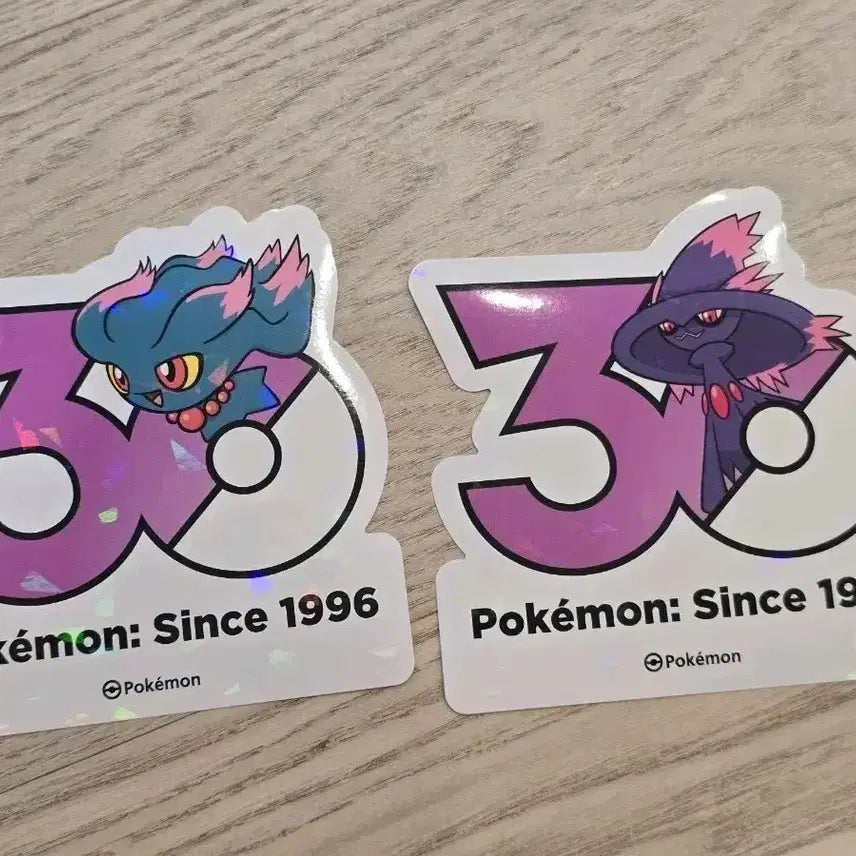 [BUNJANG] Pokemon 30th Anniversary Moomoo Moomoo Magic Sticker / 포켓몬 30주년 무우마 무우마직 스티커