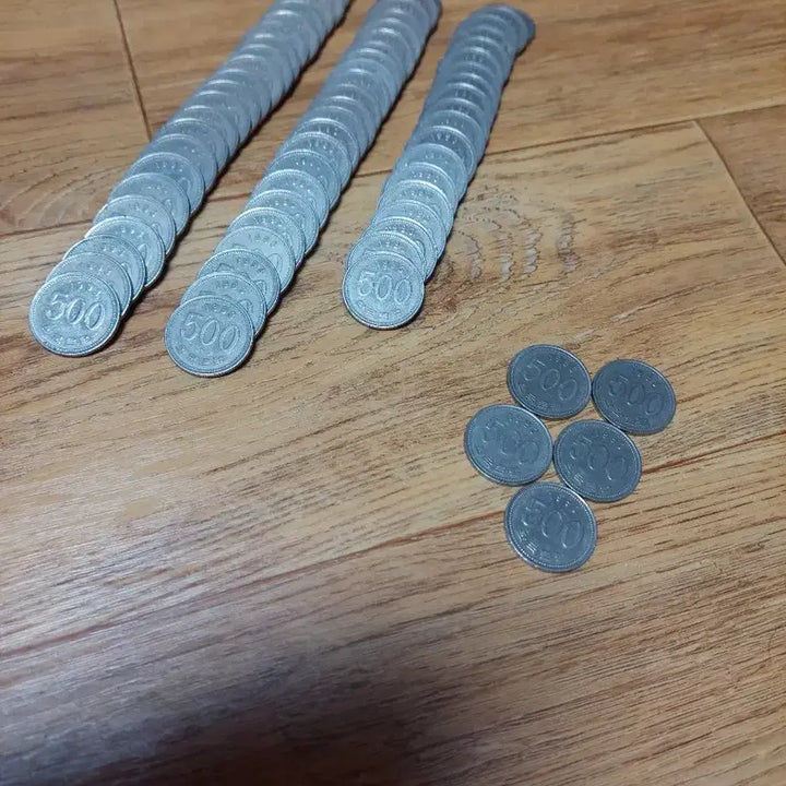 [BUNJANG] 1993 500 Won Coin Collection (73 pcs) / 1993년500원 동전 모음 73개