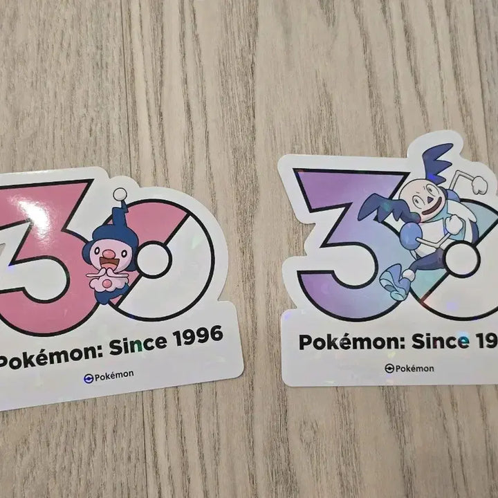 [BUNJANG] Pokemon 30th Anniversary Mime Jr. Galar Form Sticker / 포켓몬 30주년 흉내내 가라르 마임맨 스티커