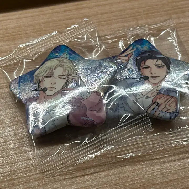 [BUNJANG] SPARKLZ Popup Baek-Lin Baek Yeong-un Bundle Set Can Badges / 스파클즈 팝업 백라이트 한서인 백영운 캔뱃지 일괄